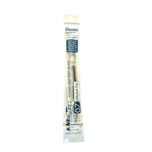 Pentel 2 Navy Blue EnerGel 0.7 Metal Tip Roller Pen Refill LR7-CA